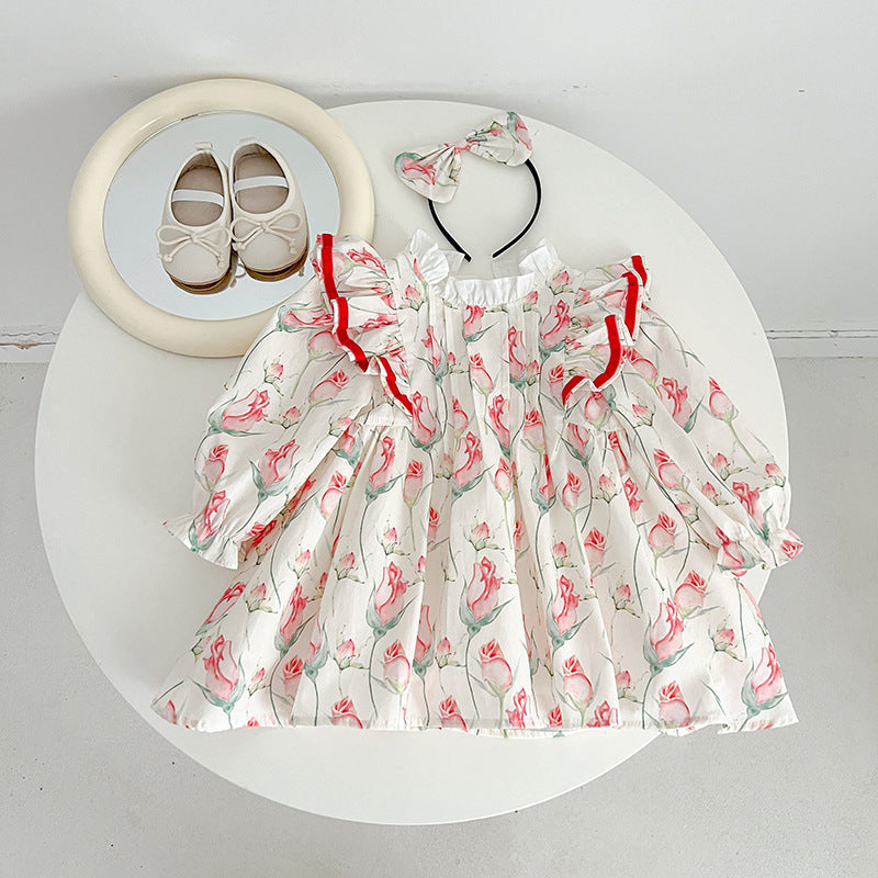 Fashion Personality Onesie Girls Dress