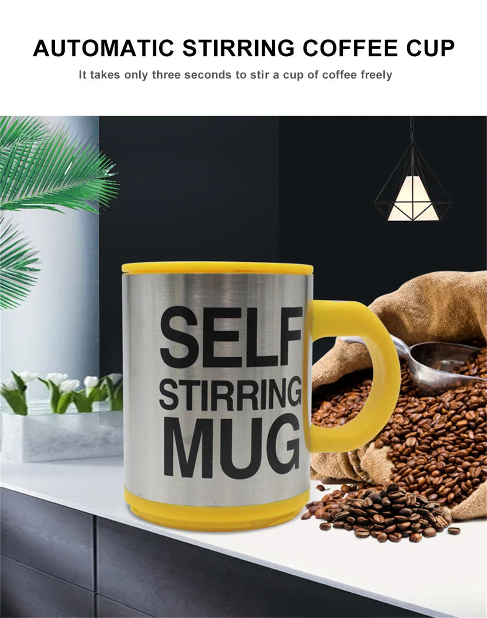 Automatic Self Stirring Mug